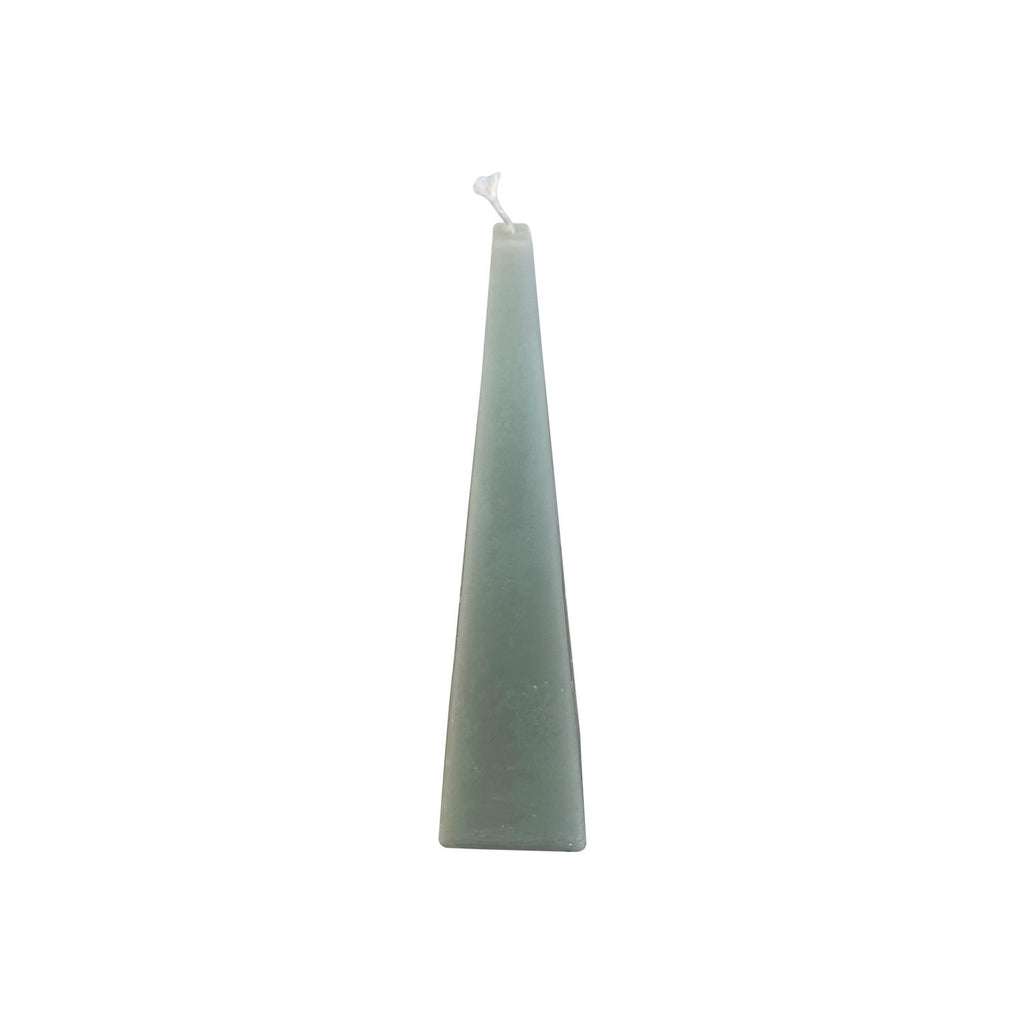 Pyramide lys - Mint Grøn