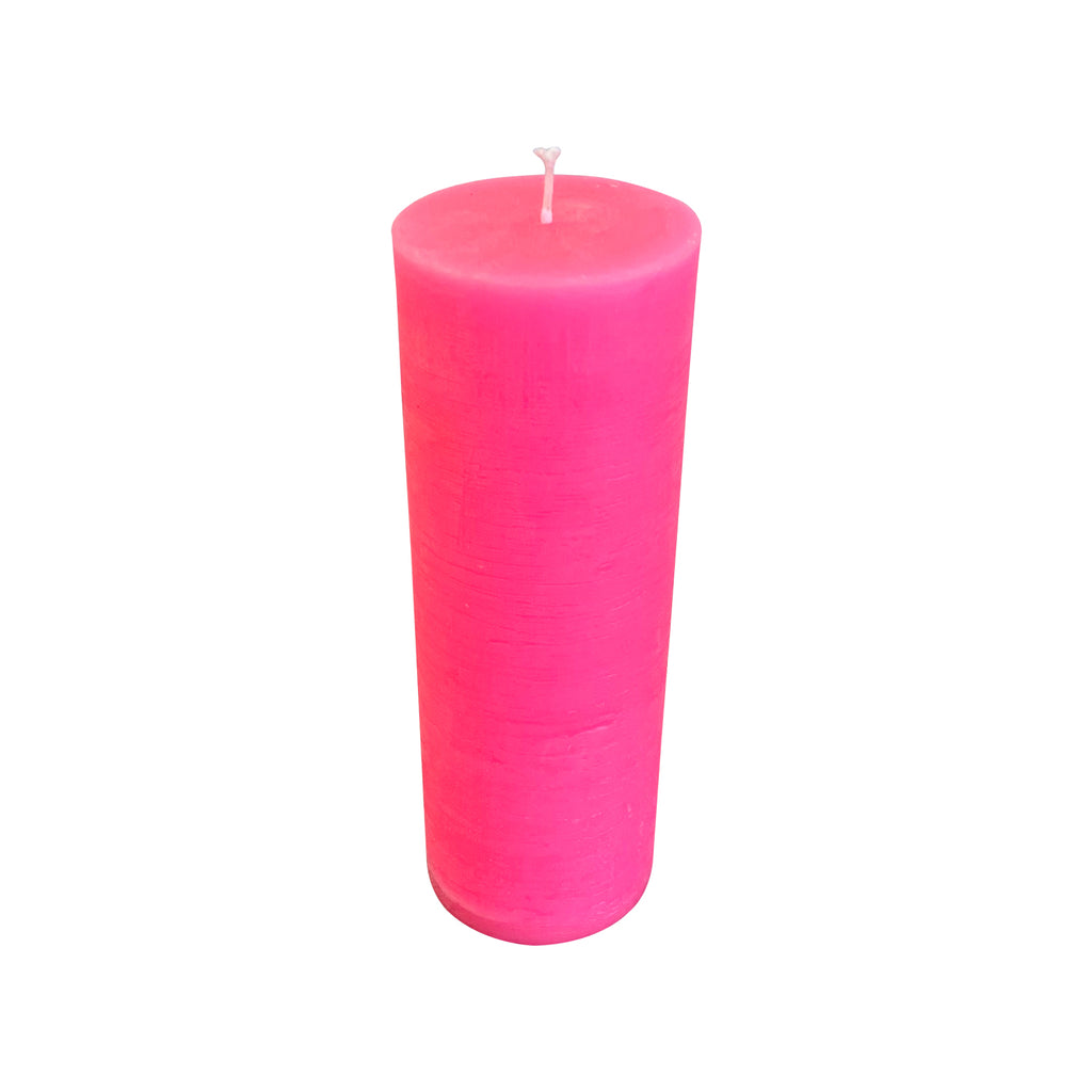 Blok lys - Pink (7cm i diameter)